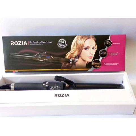 Плойка для волосся Rozia HR-772 25 мм керамічна 65 Вт з регулюванням температури