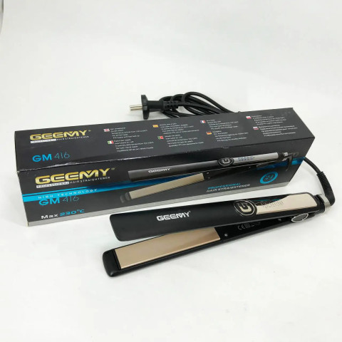 Випрямляч для волосся Geemy GM-416 чорний