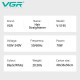 Випрямляч для волосся VGR V-519S 38 мм 70 Вт білий