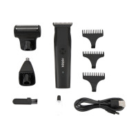 Тример універсальний Rotex RHC186-S 3Plus 3в1 USB Type-C чорний