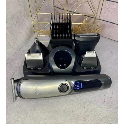 Тример VGR V-105 5в1 5 Вт IPX6 USB з набором насадок