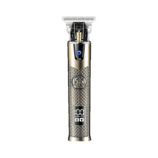Тример акумуляторний VGR V-983 T-blade з LED-дисплеєм золотий