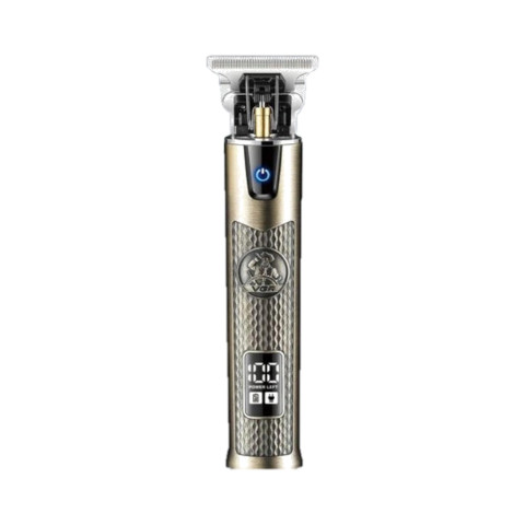 Тример акумуляторний VGR V-983 T-blade з LED-дисплеєм золотий