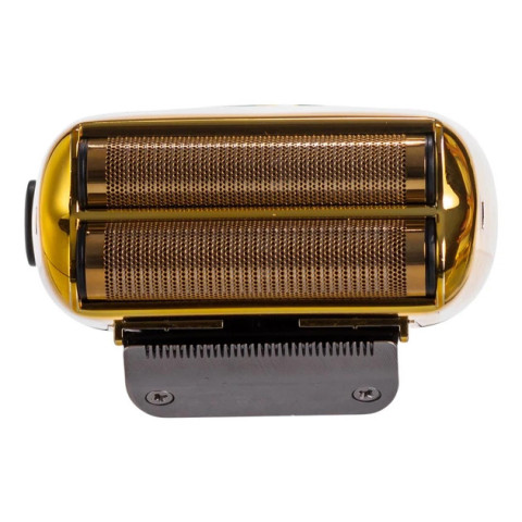 Електробритва VGR V-332 Gold з подвійною сіткою, тримером, LED і зарядкою Type-C