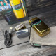 Чоловіча електробритва VGR V-350 Gold, 2 сітки, 2 насадки, LED, USB-C, 3 швидкості