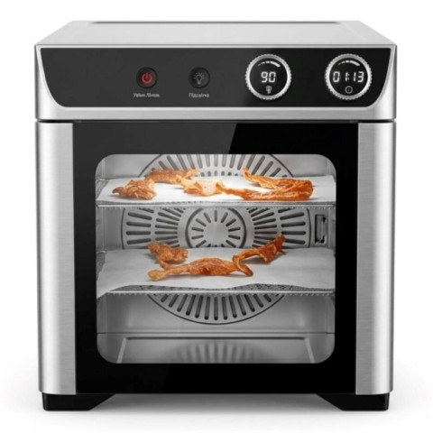 Сушарка для овочів і фруктів GFD2508 для пастили/грибів/м’яса та ягід 25 л дегідратор 800 Вт