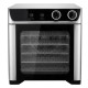 Сушарка для овочів і фруктів GFD2508 для пастили/грибів/м’яса та ягід 25 л дегідратор 800 Вт
