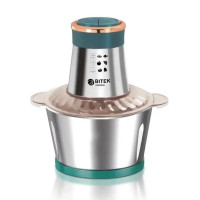 Кухонный измельчитель BITEK BT-7019 1000 Вт с металлической чашей 2 л
