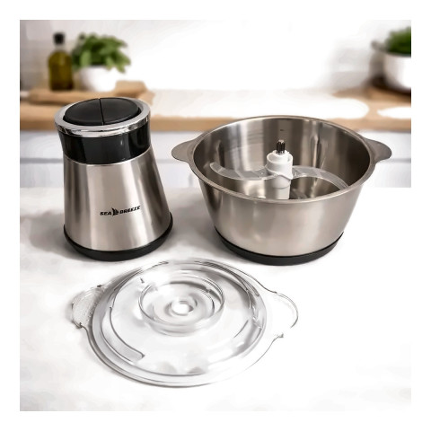 Подрібнювач кухонний Sea Breeze SB-0609 500 Вт з чашею 2 л зелений