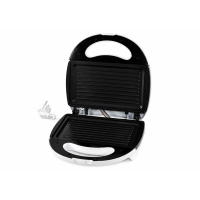 Контактный электрогриль Wimpex WX-1050 750 Вт с рифлеными антипригарными пластинами