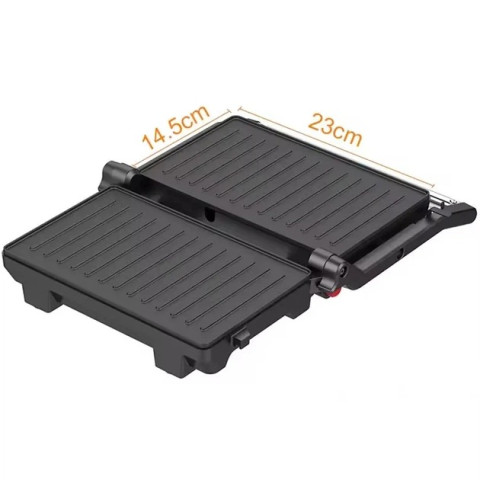 Електрогриль Crownberg CB-1081 1000 Вт, робоча поверхня 23×14,5 см