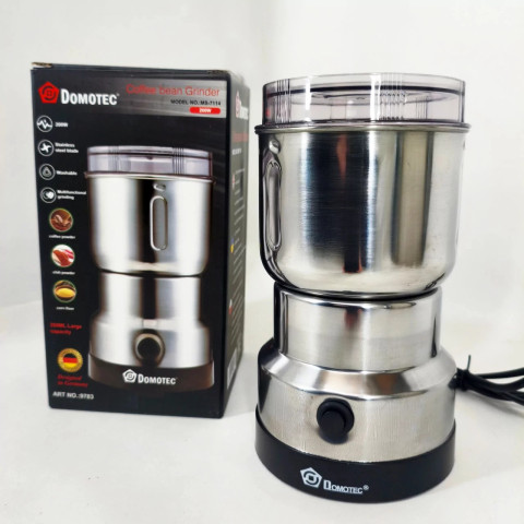 Кавомолка роторна Domotec MS-7114 300 Вт, чаша 65 г, нержавіюча сталь