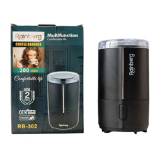Кавомолка електрична Rainberg RB-302 300 Вт, чаша 50 г, чорна