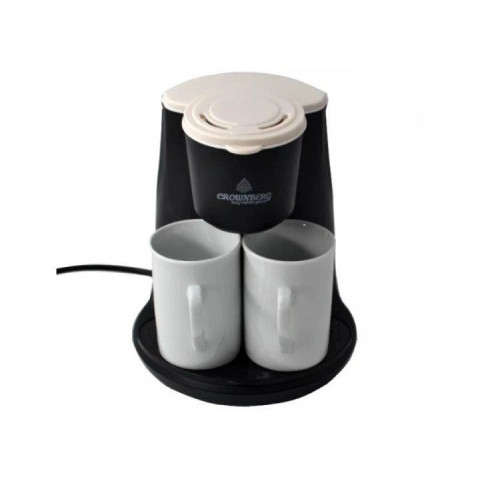 Мини-кофеварка капельная Crownberg CB-1568 500 Вт на 2 чашки