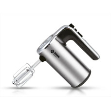 Міксер ручний BITEK BT-5526 1200 Вт, 5 швидкостей, Turbo, 4 насадки, сірий