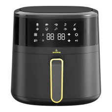 Мультипіч-аерогриль та фритюрниця Crownberg CB-5550 5 л 2000 Вт, чорний