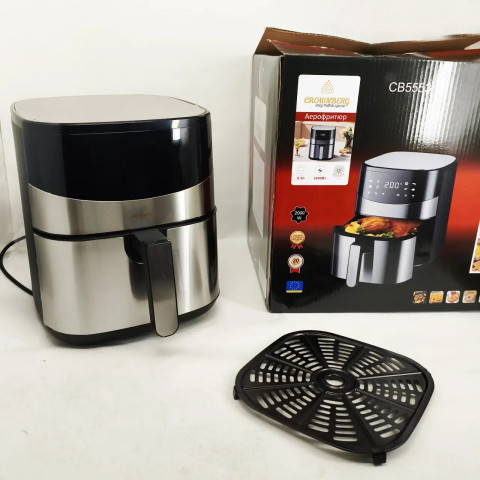 Мультипіч-аерогриль та фритюрниця Crownberg CB-5553 6,5 л 2000 Вт, LED-дисплей