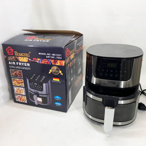 Мультипіч-аерогриль та фритюрниця Domotec MS-3221 7 л 3500 Вт