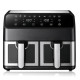 Мультипіч-аерогриль та фритюрниця Domotec MS-3226 13 л 4800 Вт, 2 зони