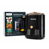 Мультипечь-аэрогриль и фритюрница Rainberg RB-2242 6 л 3800 Вт, черный