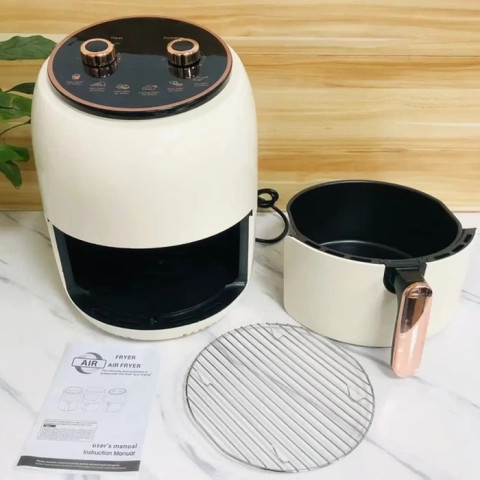 Мультипіч-аерогриль та фритюрниця Rainberg RB-2318 8,5 л 3800 Вт, білий