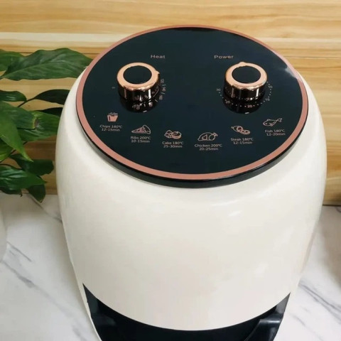 Мультипіч-аерогриль та фритюрниця Rainberg RB-2318 8,5 л 3800 Вт, білий