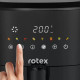 Мультипіч-аерогриль та фритюрниця Rotex ROM650-XL 6,5 л 1700 Вт, MultiFry, LED