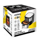 Мультипіч-аерогриль та фритюрниця Rotex ROM760-XL 7,5 л 2000 Вт, Up&DownFry, 8 програм