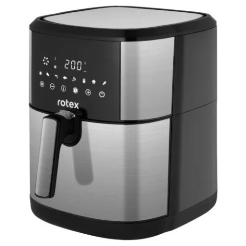 Мультипіч-аерогриль та фритюрниця Rotex ROM760-XL 7,5 л 2000 Вт, Up&DownFry, 8 програм