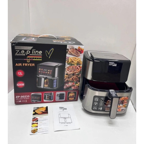 Мультипіч-аерогриль та фритюрниця Zepline ZP-00235 12 л 4200 Вт, 2 ТЕНи
