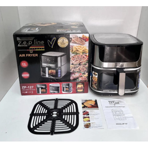 Мультипіч-аерогриль та фритюрниця Zepline ZP-127 12,5 л 4000 Вт, LED-панель