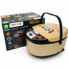Мультиварка-пароварка Rainberg RB-6207 6 л 1500 Вт, 12 програм, бежева