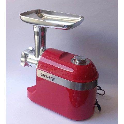 М’ясорубка електрична Rainberg RB-2270 3800 Вт червона