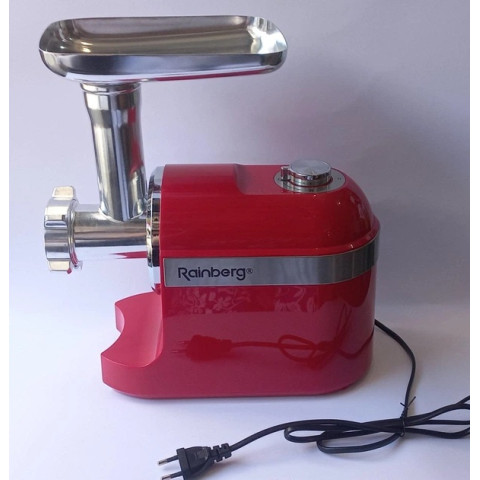 М’ясорубка електрична Rainberg RB-2270 3800 Вт червона