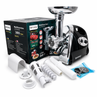 М’ясорубка Rainberg RB-675 3800 Вт із соковижималкою чорна