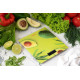 Кухонные электронные весы Ardesto SCK-893 Avocado до 5 кг, 1 г, стекло, LED