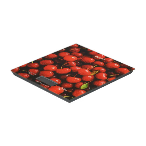 Кухонные электронные весы Ardesto SCK-893 Cherry до 5 кг, 1 г, стекло, LED