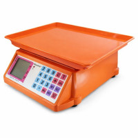 Торгівельні ваги електронні Nokasonic NK-4017 з пам'яттю ціни/тара/платформа 30х24 см 40 кг