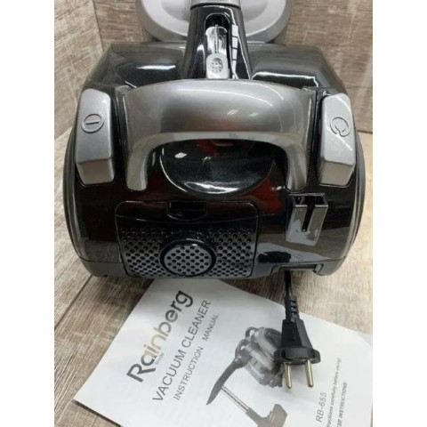 Пилосос контейнерний Rainberg RB-655 2500 Вт 3,5 л HEPA чорний