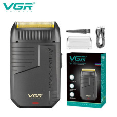 Електробритва VGR V-375 шейвер акумуляторний сітковий з тримером USB-C для чоловіків