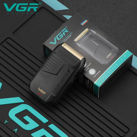 Електробритва VGR V-375 шейвер акумуляторний сітковий з тримером USB-C для чоловіків