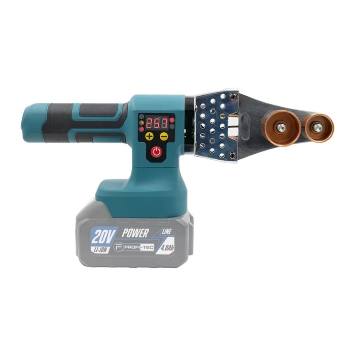 Акумуляторний паяльник PROFI-TEC PWM20BL POWERLine (2×PT2040MP (4.0 Аг), зарядний пристрій): 20 В, 120 – 340 С°, від 3 секунд