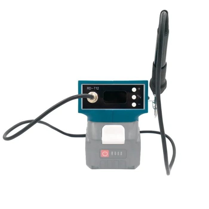 Акумуляторний гібридний паяльник PROFI-TEC RD-T12 POWERLine (без акумулятора та зарядного пристрою): 20 В, 150 – 500 С°, від 5 секунд