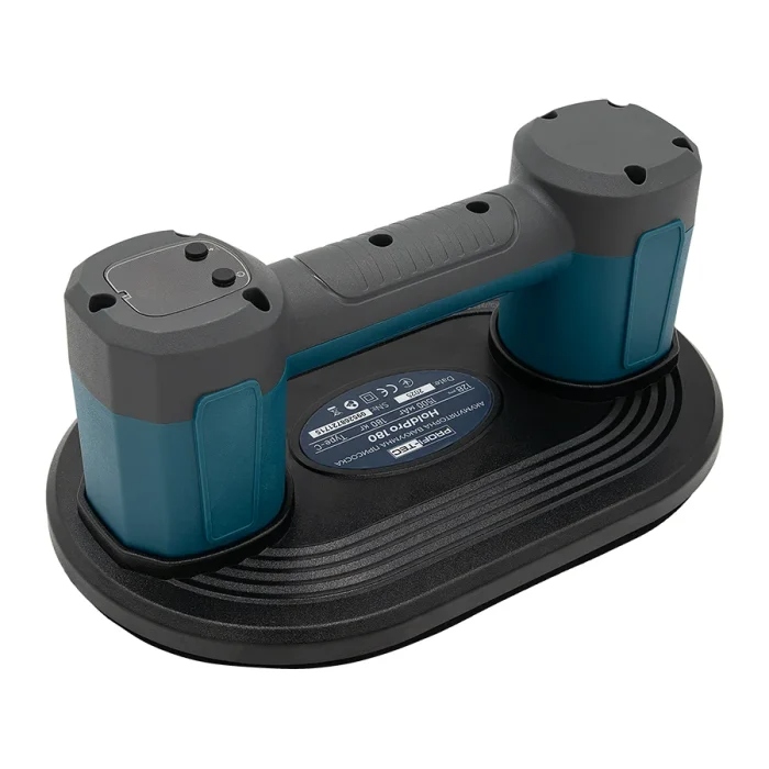Акумуляторна вакуумна присоска PROFI-TEC HoldPro 180 (12 В / 1.5 Аг, зарядний пристрій): 190 кг, 12 В