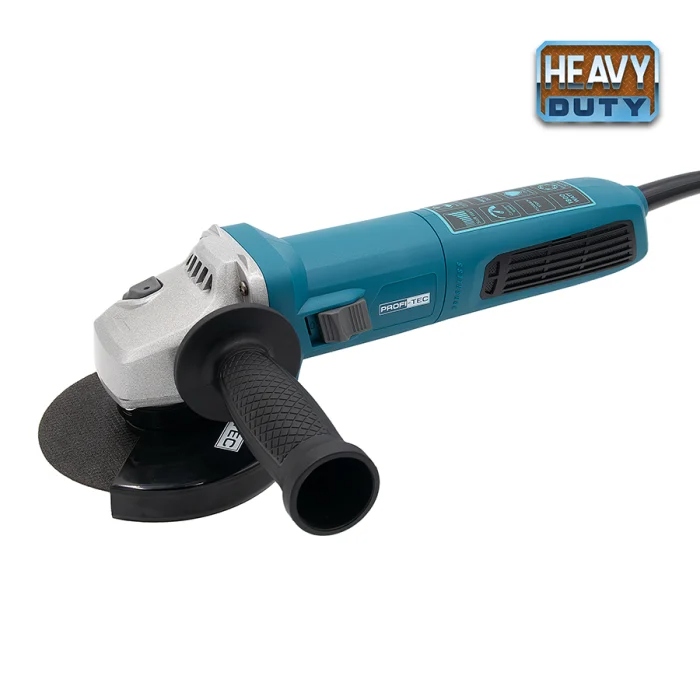 Кутова шліфувальна машина PROFI-TEC AG125-1800 IndustrialLine: 125 мм, 2500 – 9500 об/хв