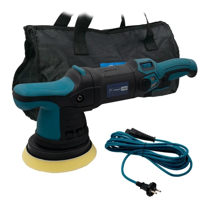 Ексцентрикова полірувальна машина PROFI-TEC PPM-1215DA: 2500 – 5500 об/хв, 1200 Вт